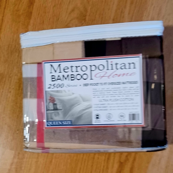 BAMBOO Bedding Nwt Metropolitan Bamboo Home 4pc Sheet Set Poshmark